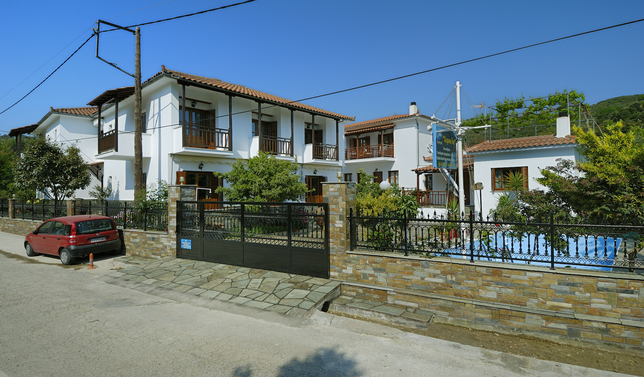Exterior view of Charoula's Studios